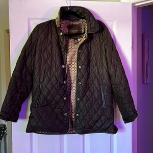 Coach jacket brown lightly used